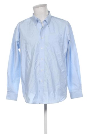 Herrenhemd Jerzees, Größe L, Farbe Blau, Preis 19,99 €