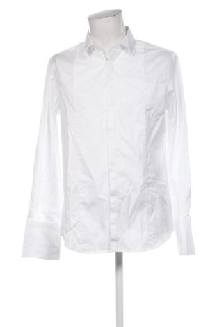 Herrenhemd Marks & Spencer, Größe L, Farbe Weiß, Preis € 13,81