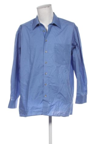 Ανδρικό πουκάμισο Olymp, Μέγεθος XL, Χρώμα Μπλέ, Τιμή 33,99 €