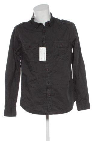 Męska koszula Oviesse, Rozmiar L, Kolor Szary, Cena 123,99 zł