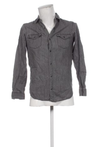 Cămașă de bărbați Pull&Bear, Mărime S, Culoare Gri, Preț 81,99 Lei