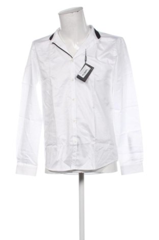 Cămașă de bărbați Teodor, Mărime M, Culoare Alb, Preț 110,99 Lei