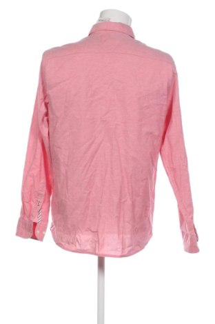 Męska koszula Tommy Hilfiger, Rozmiar L, Kolor Różowy, Cena 201,99 zł