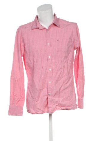Ανδρικό πουκάμισο Tommy Hilfiger, Μέγεθος L, Χρώμα Ρόζ , Τιμή 33,99 €