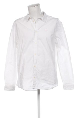 Męska koszula Tommy Hilfiger, Rozmiar XXL, Kolor Biały, Cena 203,62 zł
