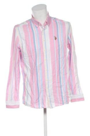 Herrenhemd U.S. Polo Assn., Größe L, Farbe Mehrfarbig, Preis 20,99 €, #136029133
