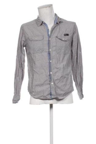 Herrenhemd Unbranded, Größe M, Farbe Grau, Preis € 14,74