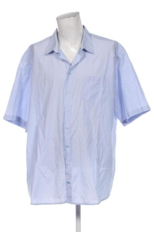 Ανδρικό πουκάμισο Unbranded, Μέγεθος 4XL, Χρώμα Μπλέ, Τιμή 14,99 €