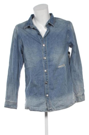 Cămașă de bărbați Unbranded, Mărime L, Culoare Albastru, Preț 131,99 Lei