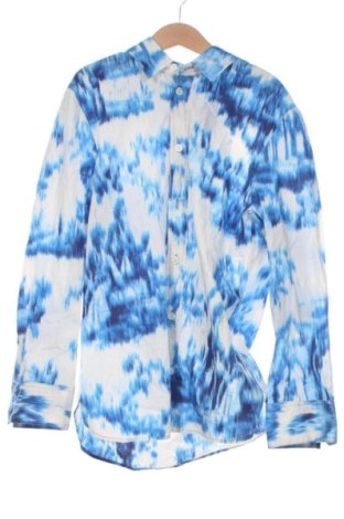 Cămașă de bărbați Zara, Mărime XS, Culoare Albastru, Preț 7,99 Lei