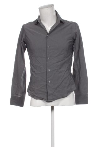 Herrenhemd Zara, Größe M, Farbe Grau, Preis € 17,00