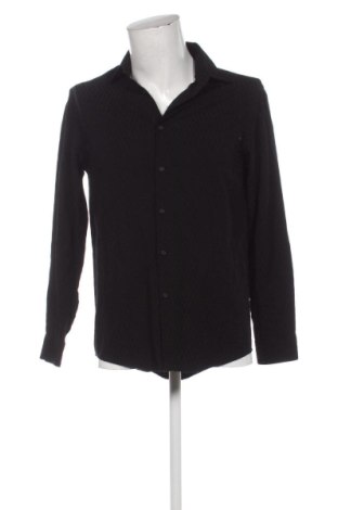Мъжка риза Zara, Размер M, Цвят Черен, Цена 17,89 €