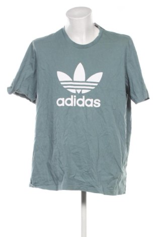 Ανδρικό t-shirt Adidas, Μέγεθος XXL, Χρώμα Μπλέ, Τιμή 16,99 €