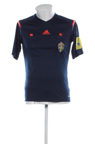 Herren T-Shirt Adidas, Größe S, Farbe Blau, Preis € 18,99