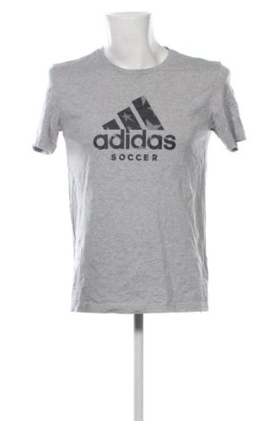 Herren Shirt Adidas, Größe M, Farbe Grau, Preis 13,99 €