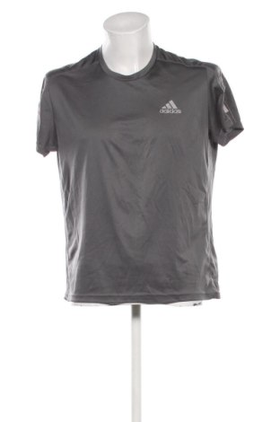 Herren Shirt Adidas, Größe L, Farbe Grau, Preis 41,99 €