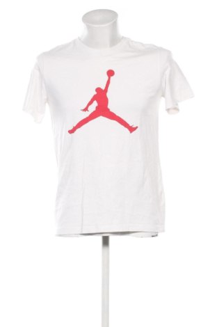 Ανδρικό t-shirt Air Jordan Nike, Μέγεθος M, Χρώμα Λευκό, Τιμή 25,99 €