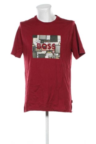 Herren T-Shirt BOSS, Größe XXL, Farbe Rot, Preis € 41,99