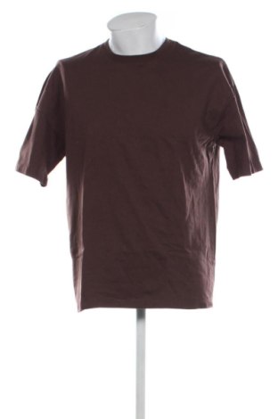 Męski T-shirt Bershka, Rozmiar XL, Kolor Brązowy, Cena 53,58 zł