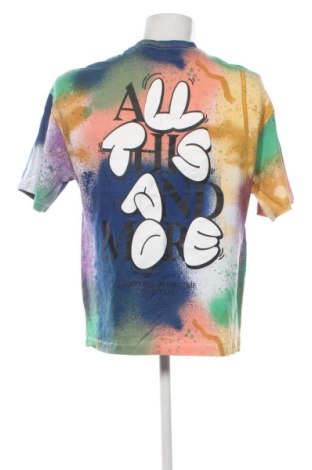 Męski T-shirt Bershka, Rozmiar S, Kolor Kolorowy, Cena 42,87 zł