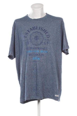 Męski T-shirt Bison, Rozmiar 4XL, Kolor Niebieski, Cena 40,99 zł
