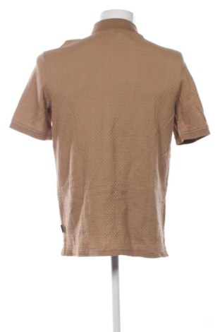 Męski T-shirt Bugatti, Rozmiar L, Kolor Brązowy, Cena 180,35 zł