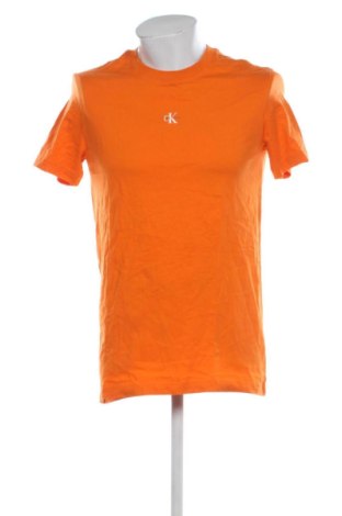 Herren T-Shirt Calvin Klein Jeans, Größe XL, Farbe Orange, Preis € 22,99