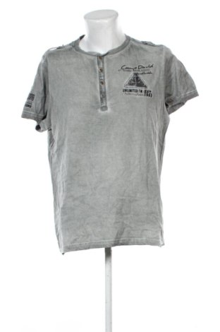 Herren T-Shirt Camp David, Größe XL, Farbe Grau, Preis € 18,99