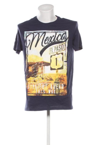 Męski T-shirt Cotton&silk, Rozmiar XL, Kolor Kolorowy, Cena 75,99 zł