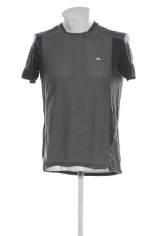 Męski T-shirt Decathlon, Rozmiar L, Kolor Szary, Cena 32,99 zł