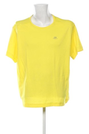 Tricou de bărbați Decathlon, Mărime 3XL, Culoare Galben, Preț 41,71 Lei