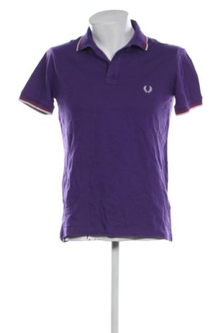 Męski T-shirt Fred Perry, Rozmiar XL, Kolor Fioletowy, Cena 129,99 zł