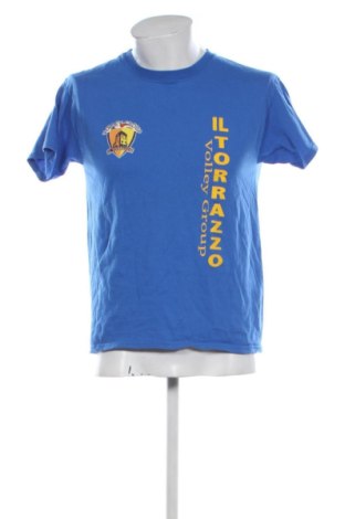 Tricou de bărbați Fruit Of The Loom, Mărime M, Culoare Albastru, Preț 52,13 Lei
