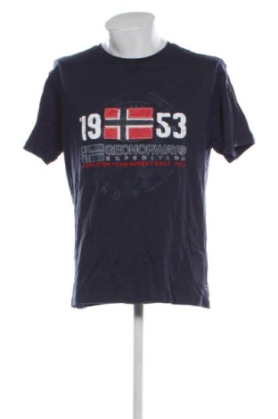 Herren Shirt Geographical Norway, Größe XL, Farbe Blau, Preis 27,99 €