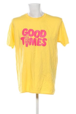 Herren T-Shirt Gildan, Größe XL, Farbe Gelb, Preis € 12,99