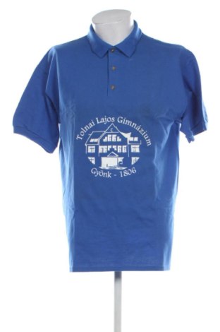 Męski T-shirt Gildan, Rozmiar L, Kolor Niebieski, Cena 52,99 zł