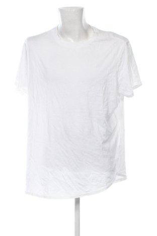 Męski T-shirt H&M, Rozmiar XXL, Kolor Biały, Cena 42,99 zł