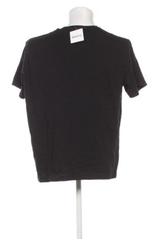 Męski T-shirt H&M L.O.G.G., Rozmiar XL, Kolor Czarny, Cena 46,99 zł