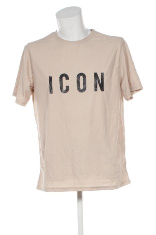 Tricou de bărbați ICON, Mărime XXL, Culoare Bej, Preț 68,99 Lei