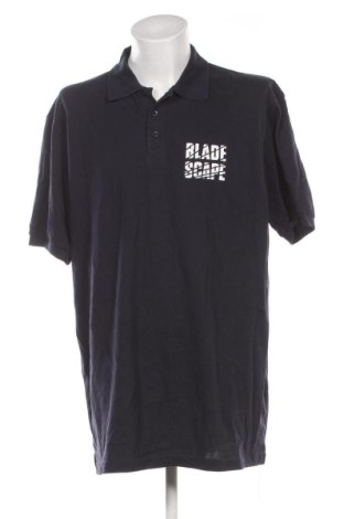 Pánske tričko  James & Nicholson, Veľkosť 4XL, Farba Modrá, Cena  10,95 €