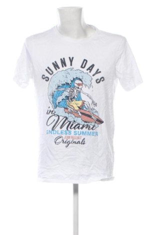 Ανδρικό t-shirt Jean Pascale, Μέγεθος XL, Χρώμα Λευκό, Τιμή 10,99 €