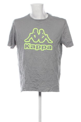 Ανδρικό t-shirt Kappa, Μέγεθος XL, Χρώμα Γκρί, Τιμή 9,99 €