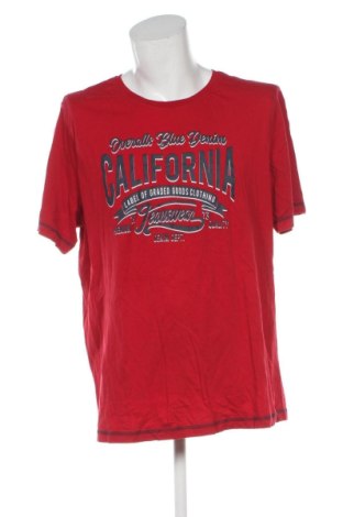Pánske tričko  Livergy, Veľkosť XXL, Farba Červená, Cena  7,95 €