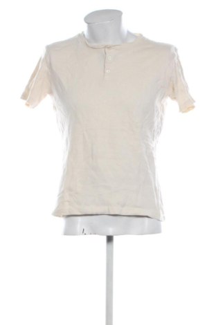 Herren T-Shirt Mango, Größe S, Farbe Beige, Preis € 10,99