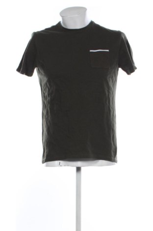 Мъжка тениска Massimo Dutti, Размер M, Цвят Зелен, Цена 15,33 €, #135961401