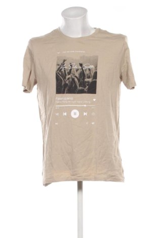 Męski T-shirt Much More, Rozmiar XL, Kolor Beżowy, Cena 38,99 zł