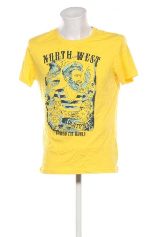 Męski T-shirt Much More, Rozmiar L, Kolor Żółty, Cena 37,99 zł