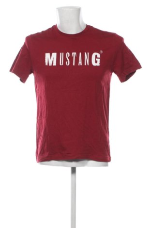 Ανδρικό t-shirt Mustang, Μέγεθος M, Χρώμα Κόκκινο, Τιμή 9,99 €