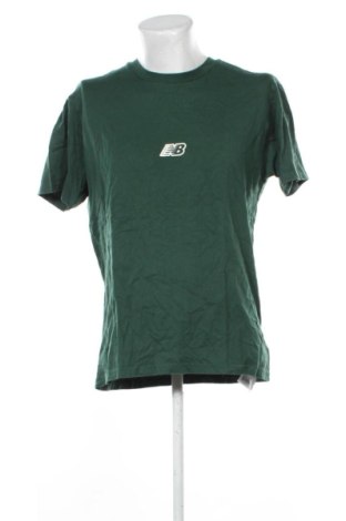 Мъжка тениска New Balance, Размер L, Цвят Зелен, Цена 14,31 €