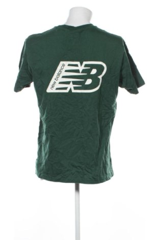 Мъжка тениска New Balance, Размер L, Цвят Зелен, Цена 14,31 €